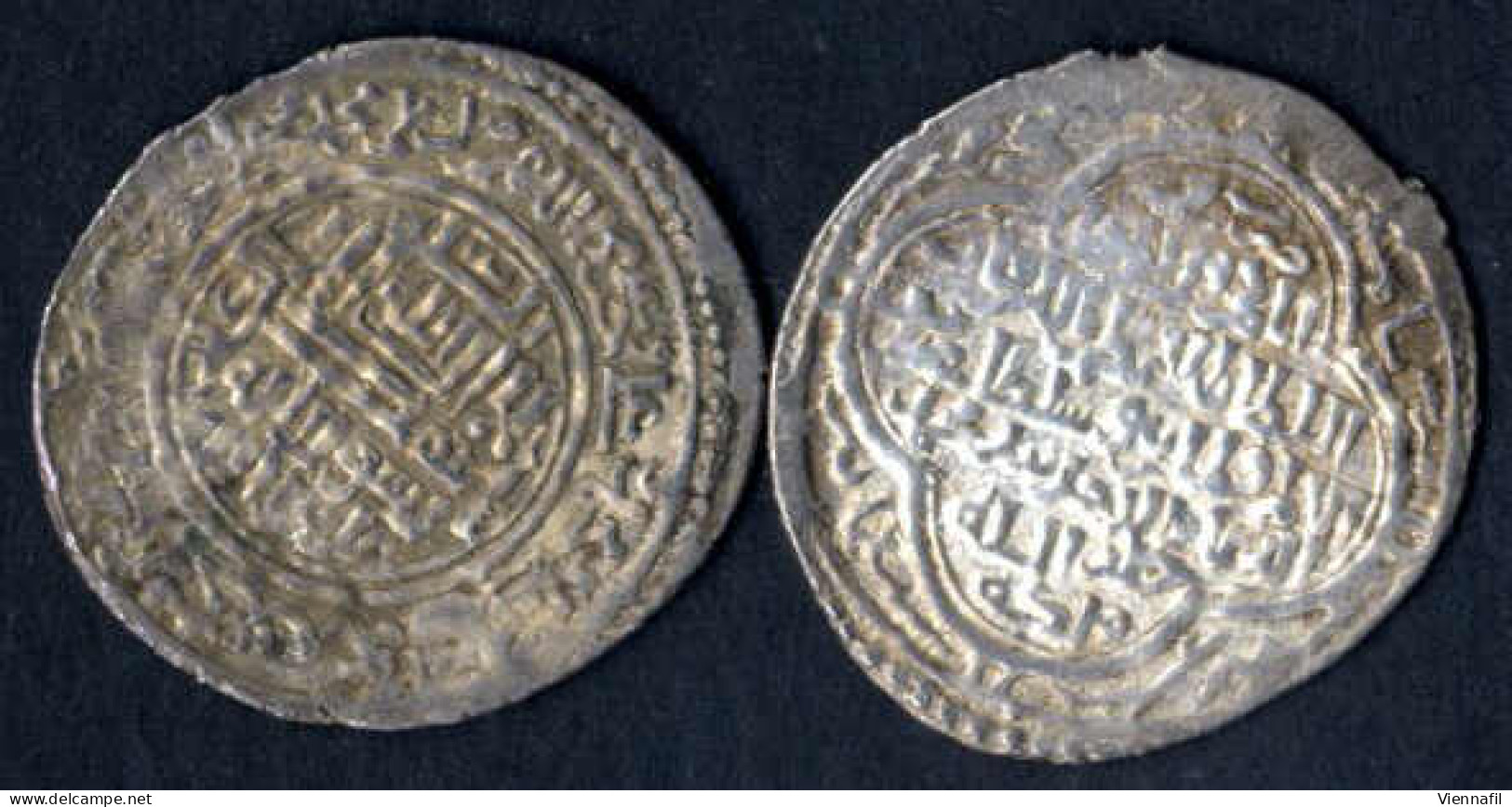 Uljaitu Ibn Arghun, 703-717AH 1304-1316, Dirham Und Doppeldirham Silber, 710,70x Samsun, Mich 1610 BMC 137,138, Sehr Sch - Islamiques