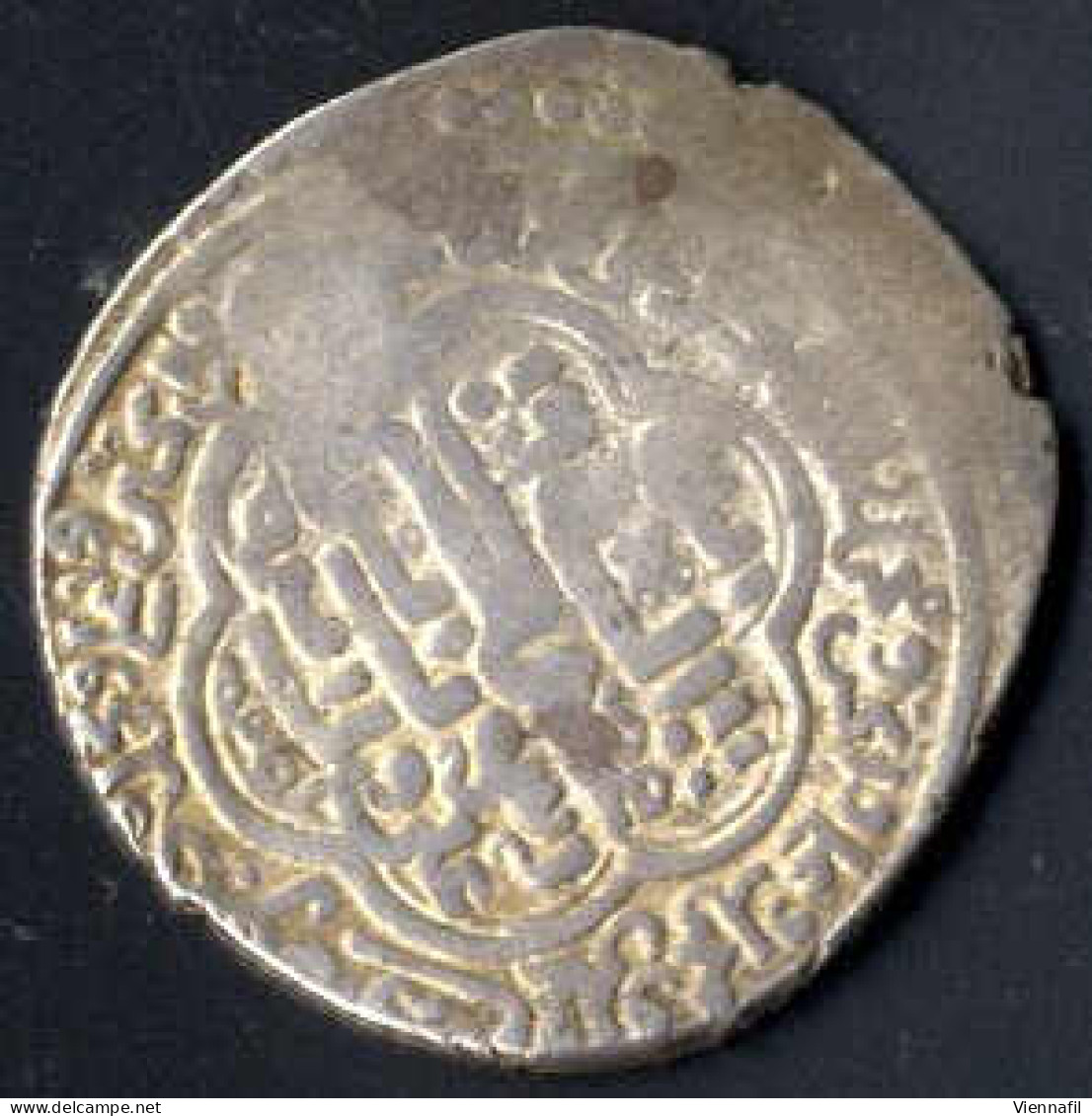 Uljaitu Ibn Arghun, 703-717AH 1304-1316, Doppeldirham Silber, 710,714 Münzstätte ?, Mich Typ 1610 BMC Typ 137 Mich 1618f - Islamic