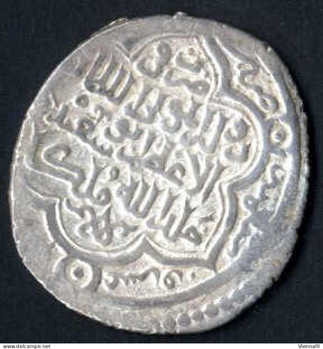 Abu Sa'id Khan, 716-736AH 1316-1335, Doppeldirham 2. Ausgabe Silber, 717,719 Münzstätte?, Mich 1625,1627ff, Sehr Schön-, - Islamic