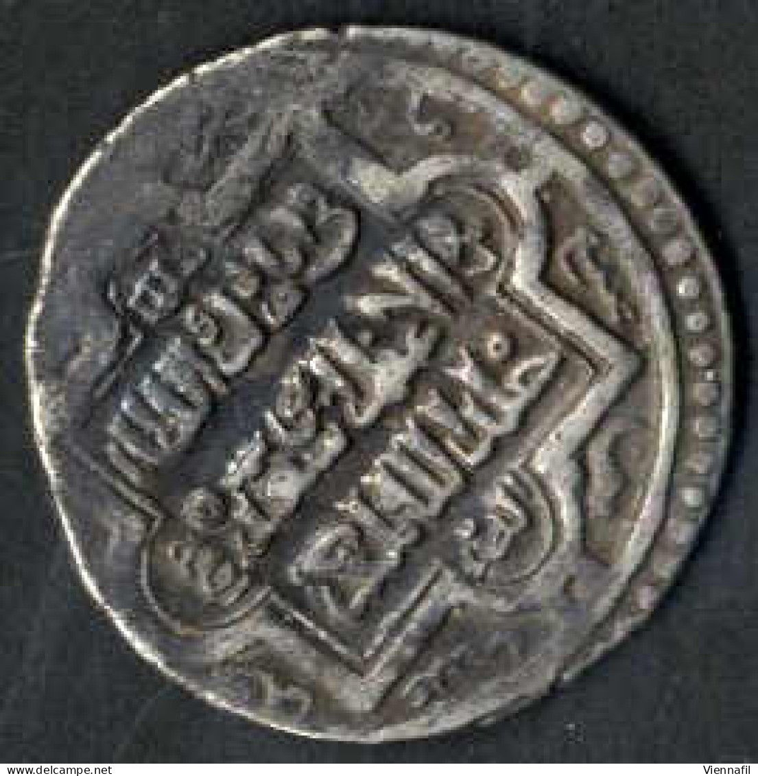 Abu Sa'id Khan, 716-736AH 1316-1335, Doppeldirham 2. Ausgabe Silber, 72x Shiraz 721 (Sultaniya), Mich 1633,1635f, Sehr S - Islamische Münzen