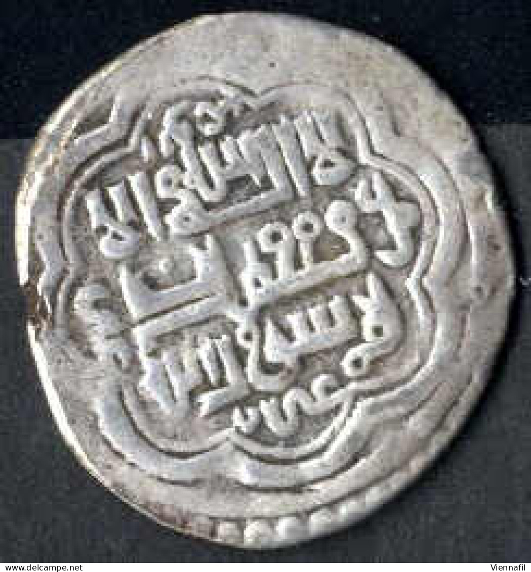 Abu Sa'id Khan, 716-736AH 1316-1335, Doppeldirham 8. Ausgabe Silber, 729 Lur Buzurg 7?, Sultaniya 72(9) Tabriz 7? Ohne M - Islamische Münzen