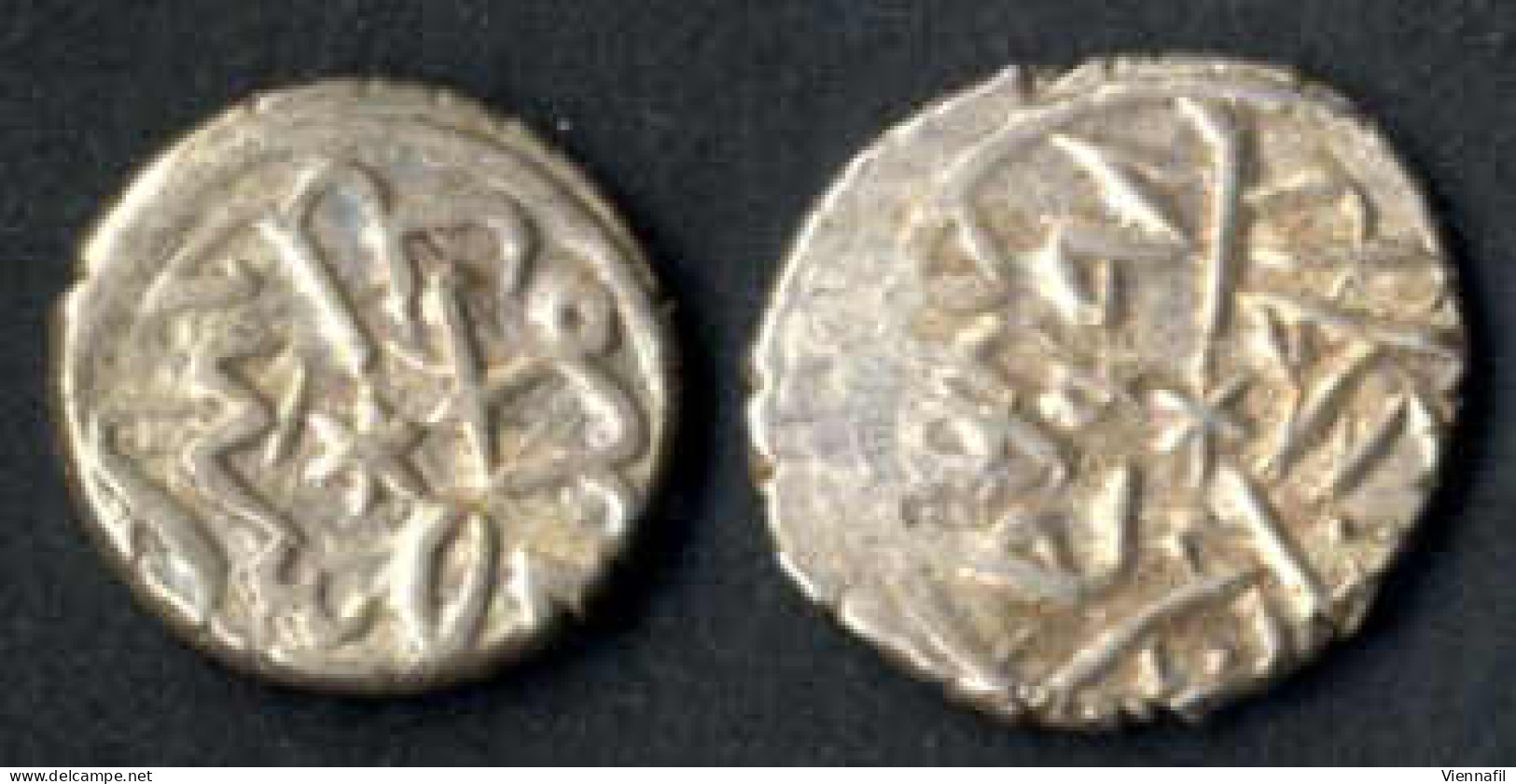 Mehmed II, 848-886AH 1444-1481, Akche Silber, 865 Bursah Punkte 1/10, 1/1, 2/0, 2/1, NP 86, Sehr Schön, 7 Stück - Islamiques