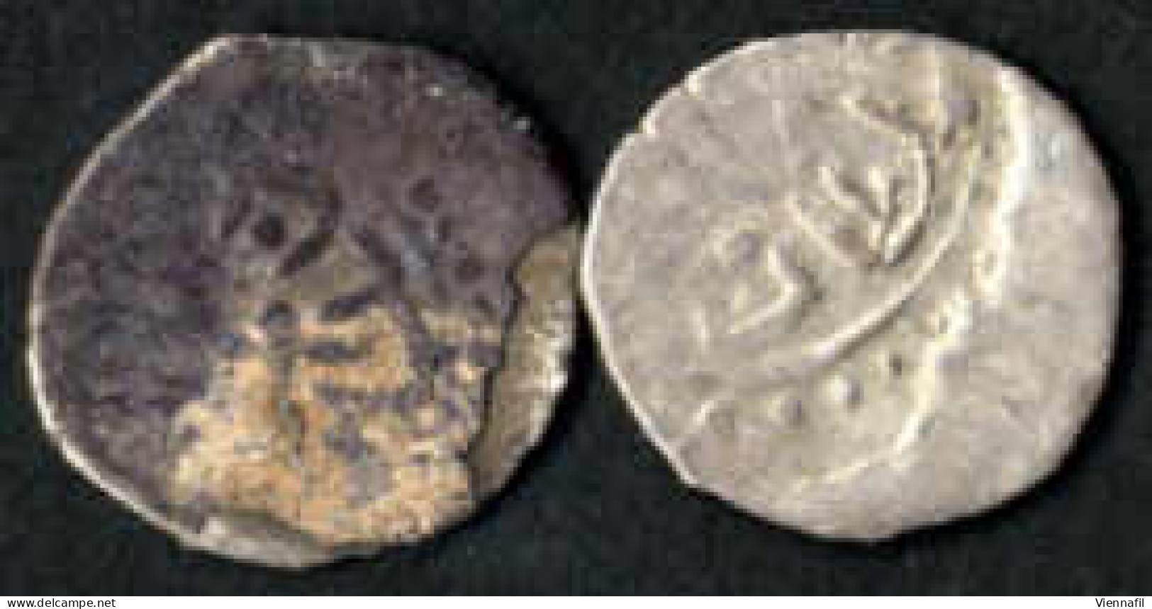 Mehmed III, 1003-1012AH 1595-1603, Akche Silber, 1003 Chanja, Qustentiniya, NP 340,341 KM 6 Sultan 1361,1362,1366, Schön - Islamiche