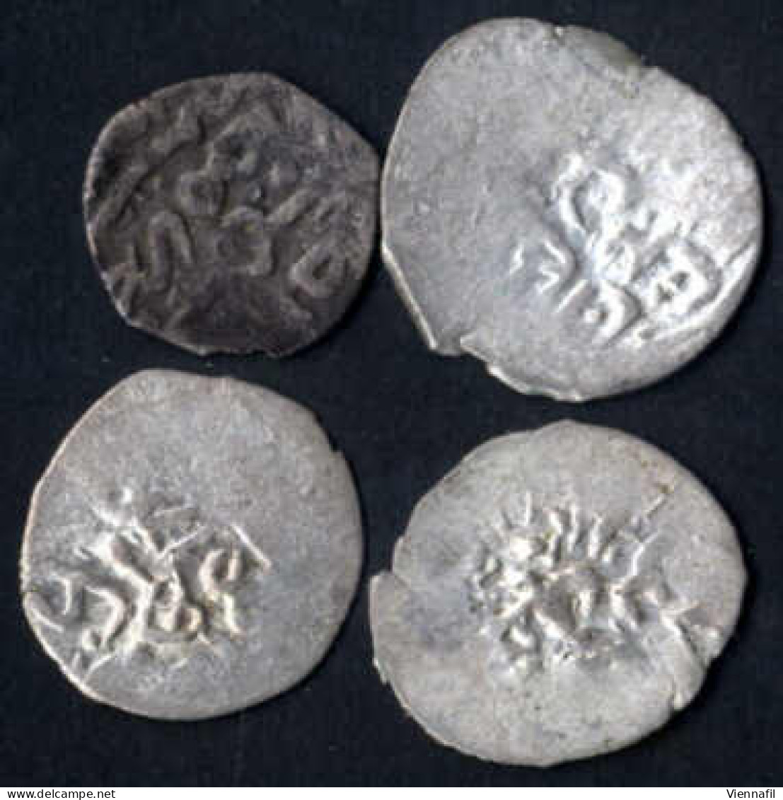 Ahmed I, 1012-1026AH 1603-1617, Dirham Und Medini Silber, 1012 Haleb Der Dirham Und Jahr ? Misr, KM 17, NP 364,370, Sult - Islamische Münzen