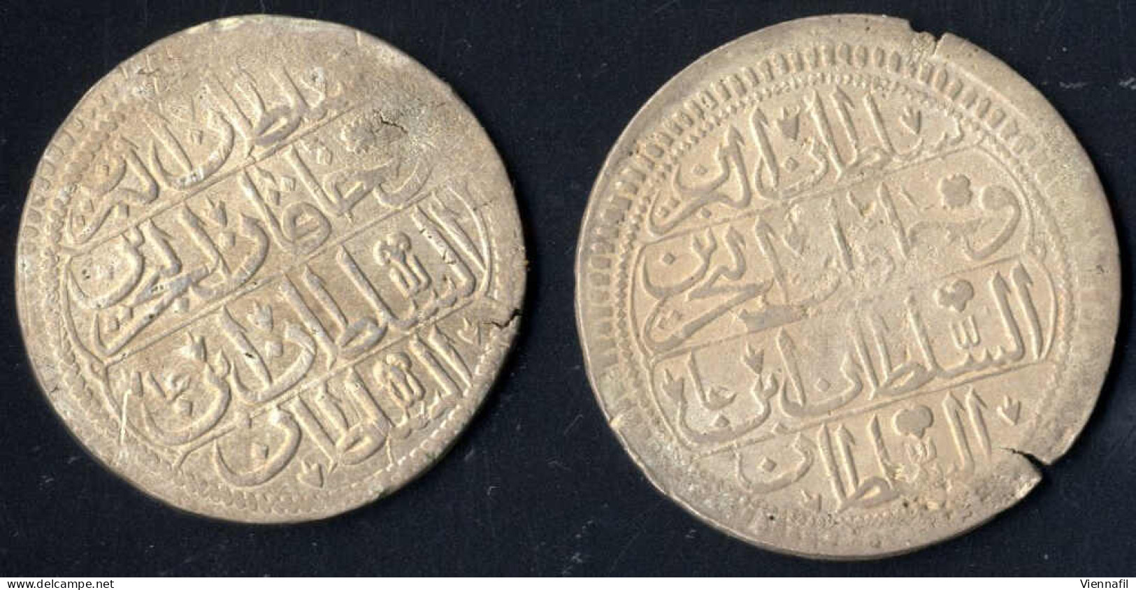 Mahmud I., 1143-1168AH 1730-1754, Kurush Silber, 1143 Qustentiniya Beiz. 1/21/21, Sultan 1953 Craig 6 XXIX, Sehr Schön-, - Islamiche