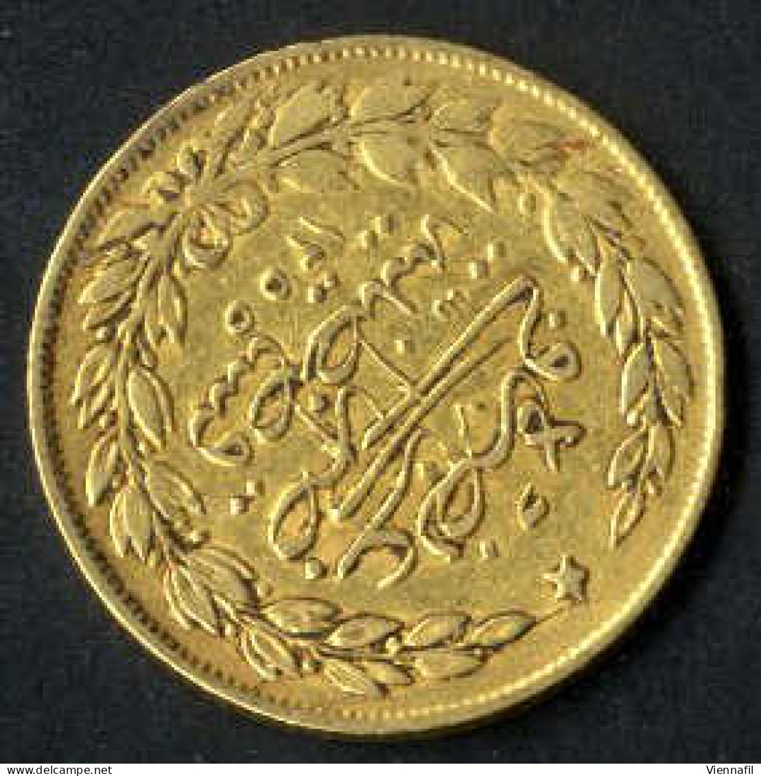 Abdül Mejid, 1255-1277AH 1839-1861, 100 Piaster Gold, Jahr 21 Qustentiniya, Craig 297 Sehr Schön 6,66 Gr Fein - Islamiques