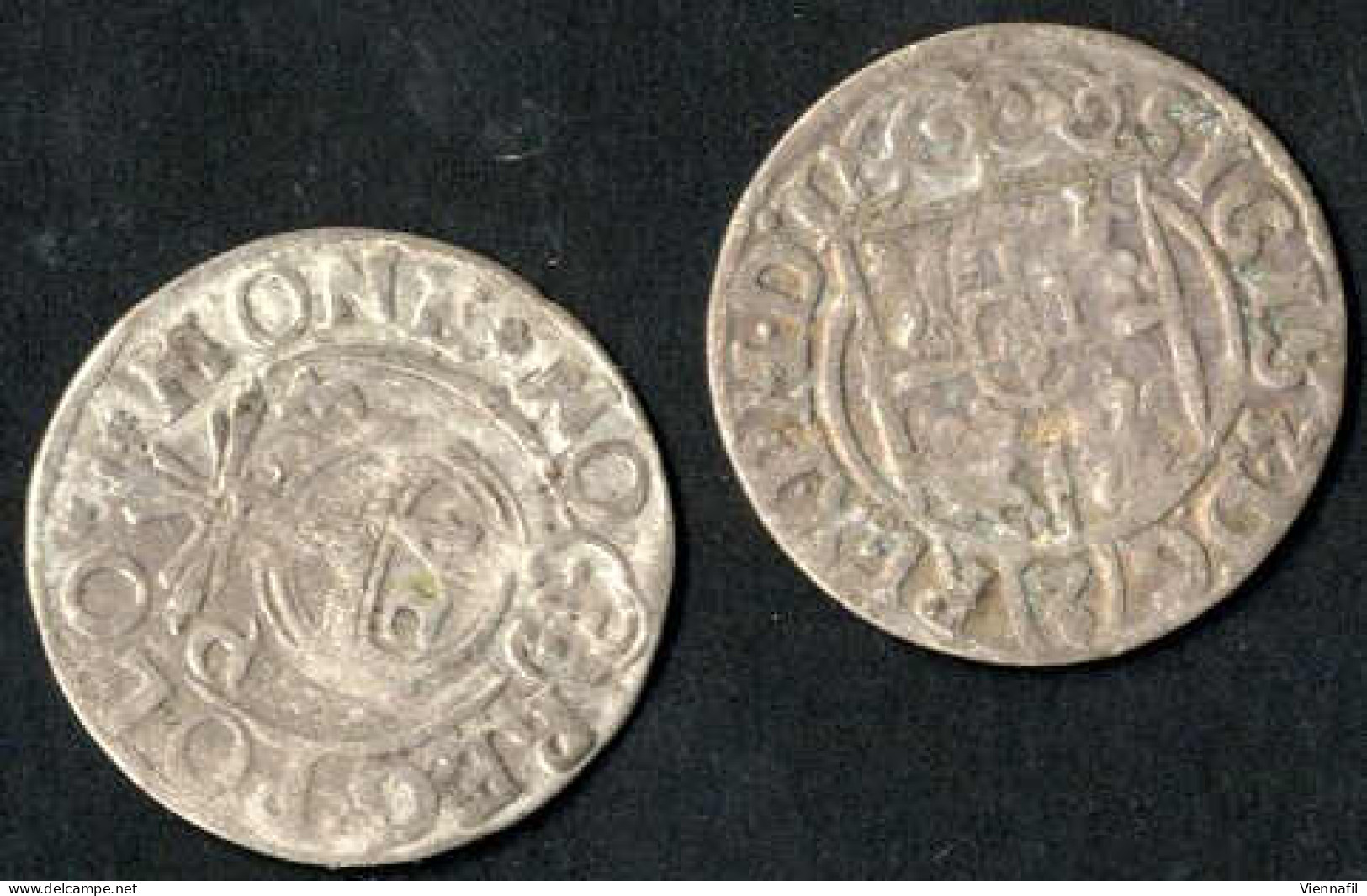 3 Pölker, 3 Groschen, 1598/1622, Sigismund III. 1587/1632, Lot Mit Sieben Silbermünzen, Erhaltung Von Schön Bis Sehr Sch - Poland