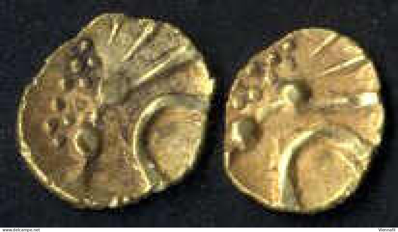 Cochin, Rajahsv. Cochin, 1600-1750, Fanam Gold Ohne Jahr Und Münzstätte, Mich NI&amp;CS 1126ff, Vorzüglich 2 Stück - India