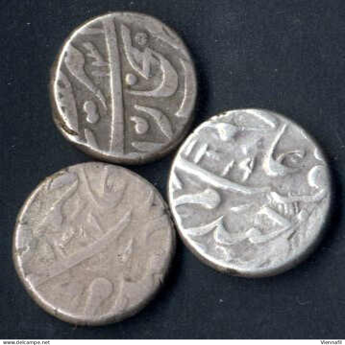 Russisch Turkestan Emirat Von Bukhara, Tenga Silber, 1299,1306,1310,1319 AH, Craig 91 Y 2, Sehr Schön-, 6 Stück - Usbekistan