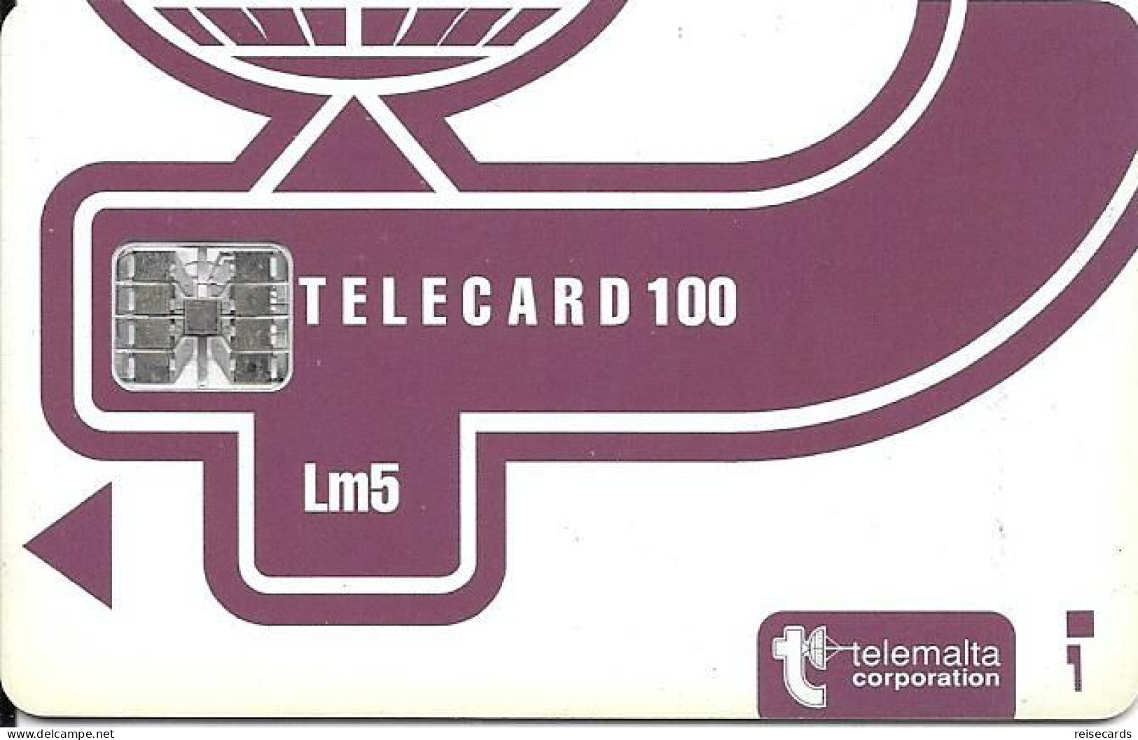 Malta: Telemalta - 1995 Telecard 100 - Malta