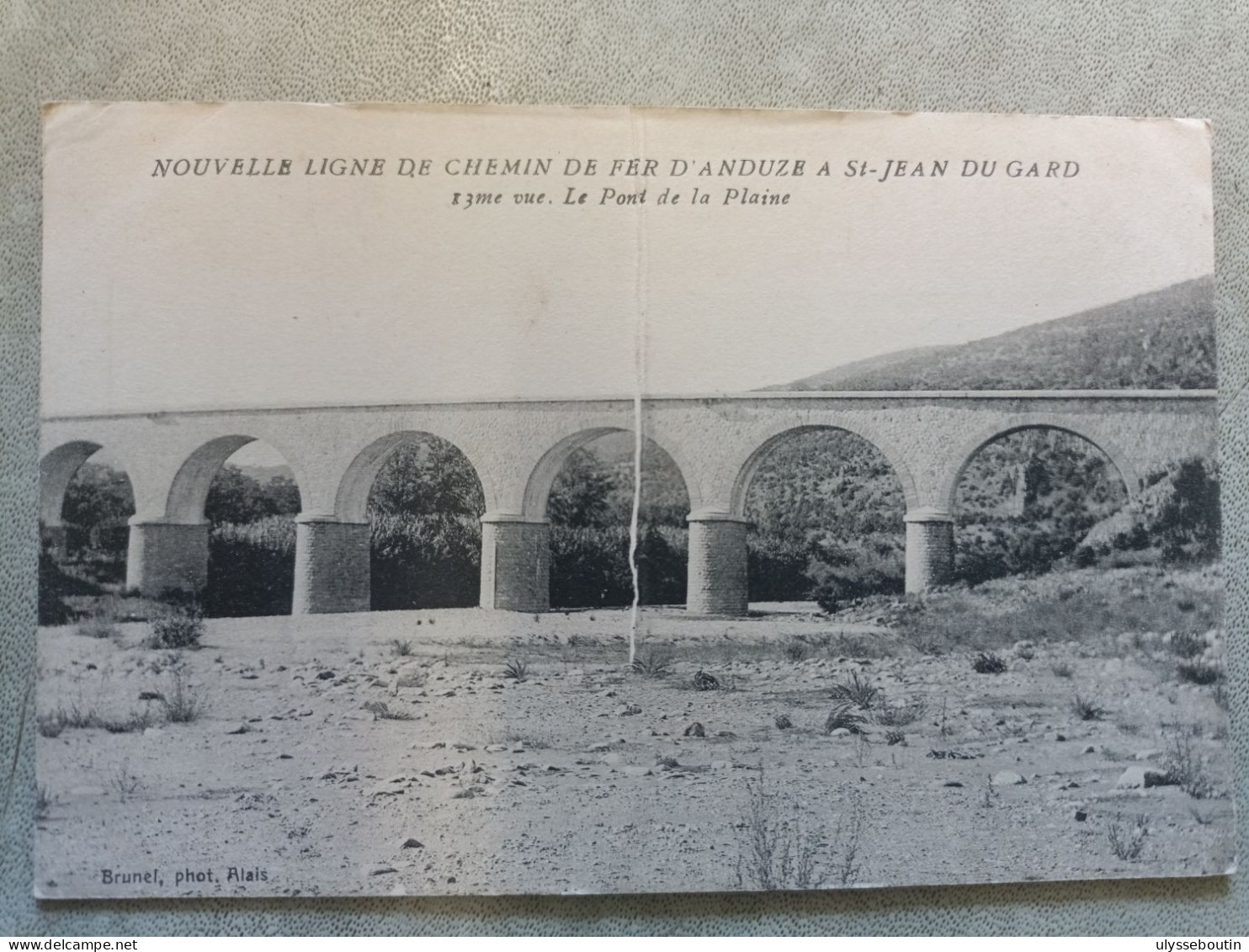 ST JEAN DU GARD Anduze Le Pont De La Plaine - Anduze