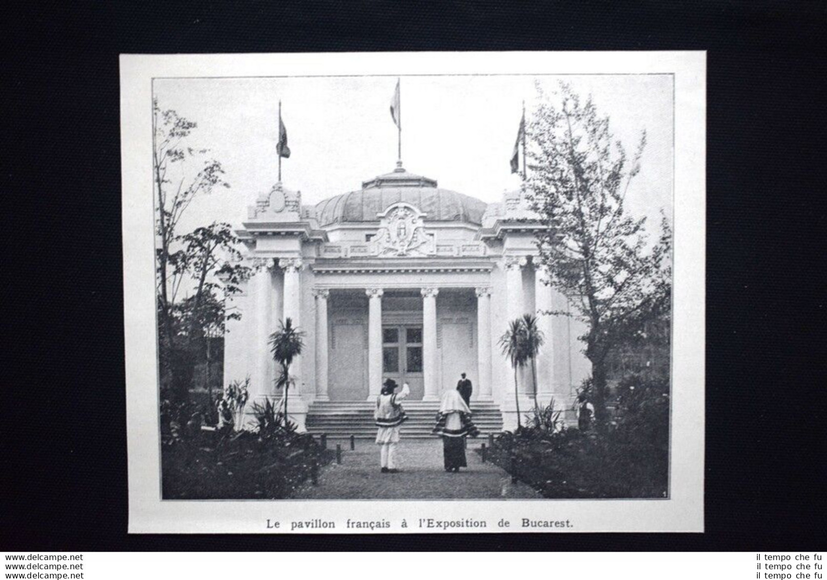 Il Padiglione Francese All'Esposizione Di Bucarest Del 1906 Stampa Del 1906 - Other & Unclassified