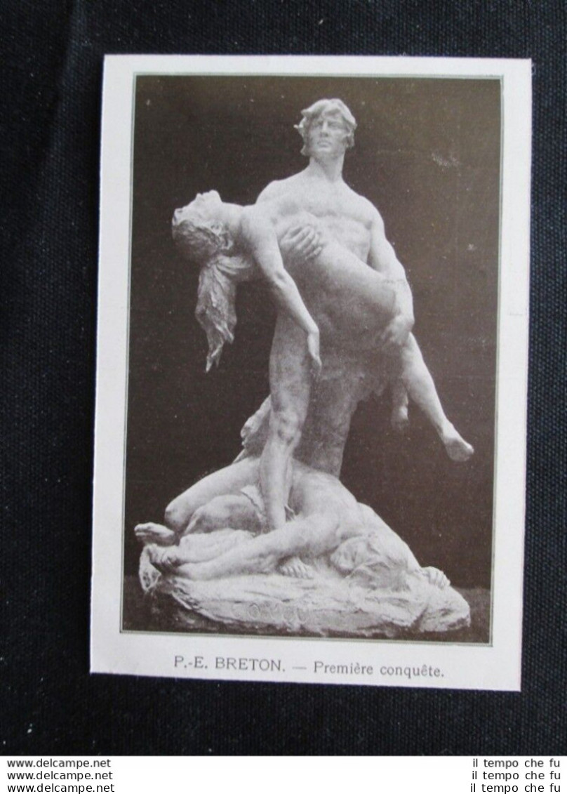 P. E. Breton - Prima Conquista Stampa Del 1907 - Other & Unclassified