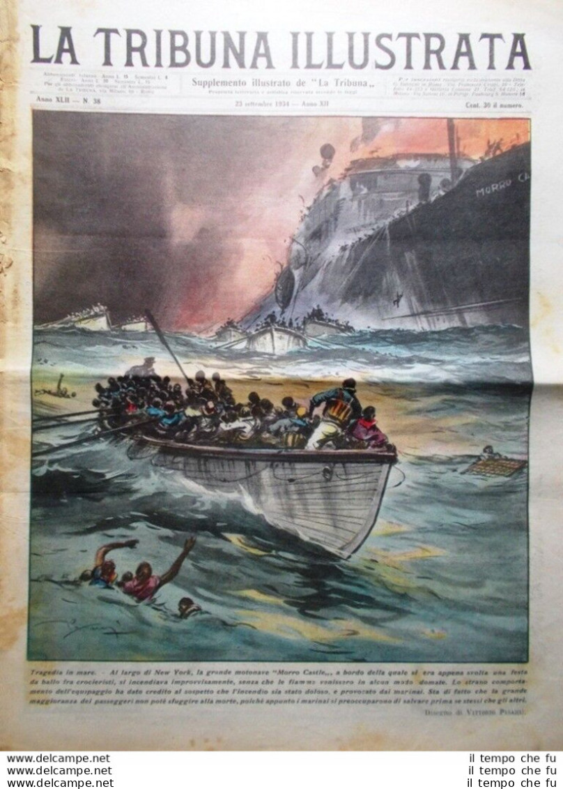 La Tribuna Illustrata 23 Settembre 1934 Principi Piemonte Traiano Galeazzo Ciano - Other & Unclassified