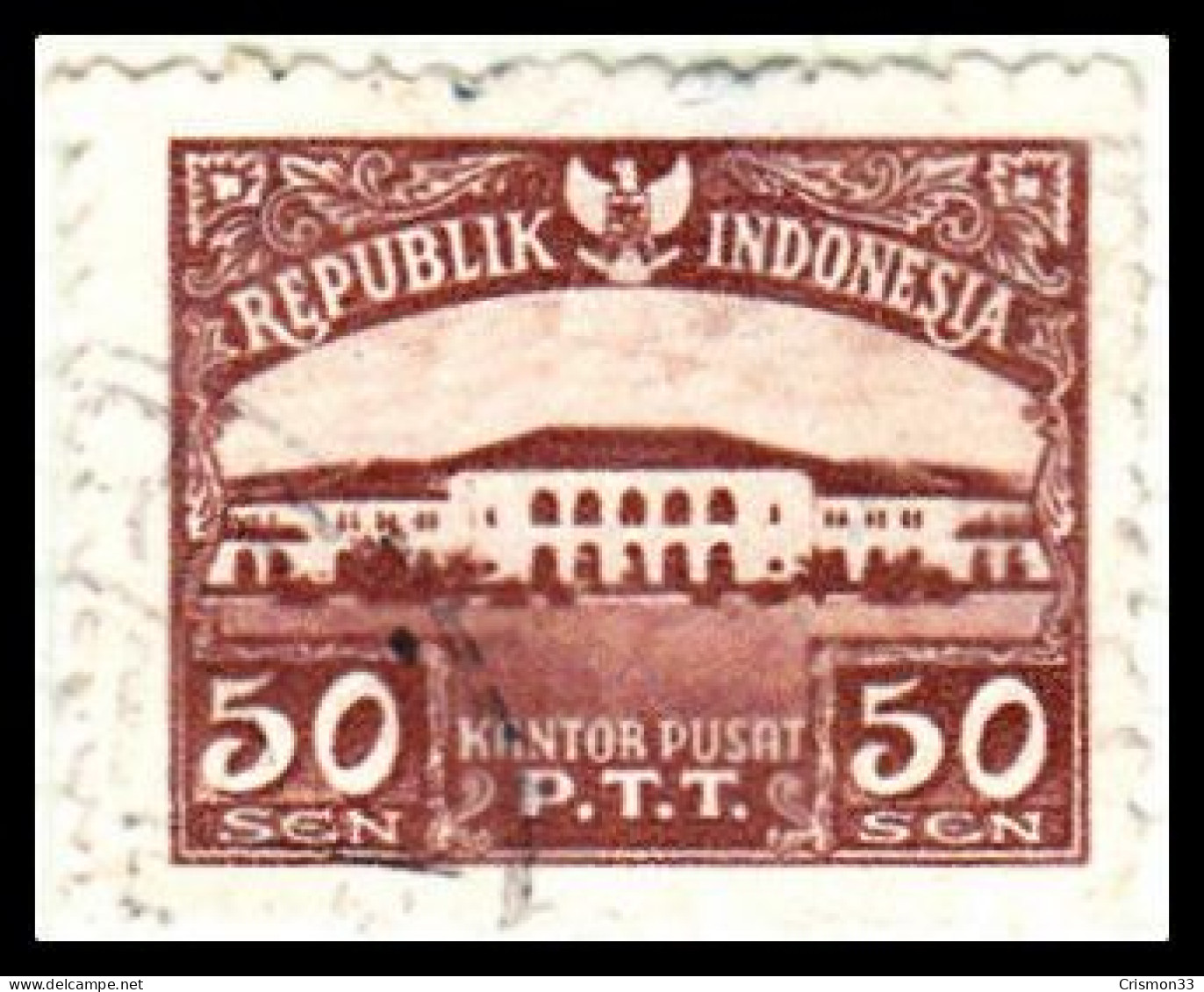 1953 - INDONESIA - YVERT 57 - Indonésie