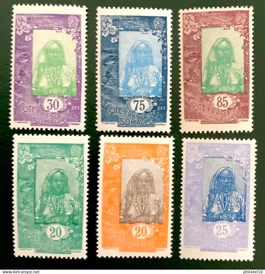 COTE FRANÇAISE DES SOMALIS 1915 / 1925  - NEUF** - Unused Stamps