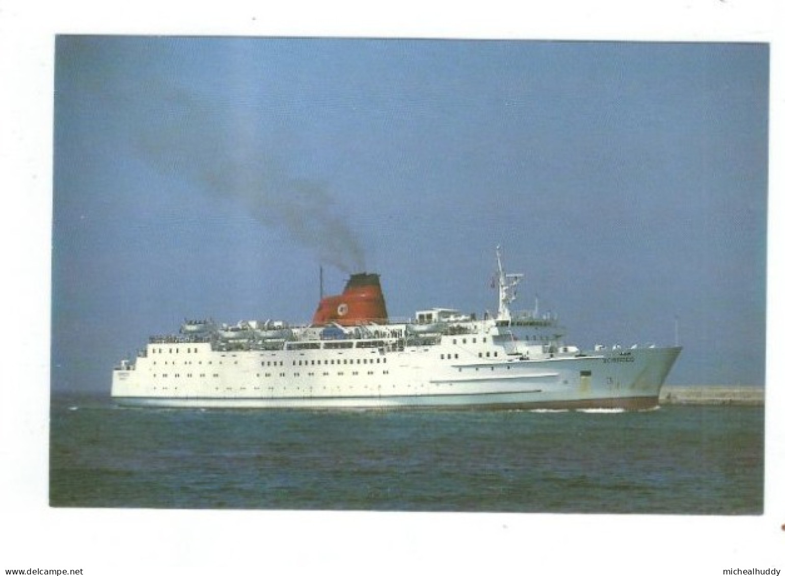 POSTCARD   SHIPPING  FERRY  IMARSEILLE /GENOA SERVICE   SCIRROCCO PUBL BY RAMSEY POSTCARDS - Hausboote