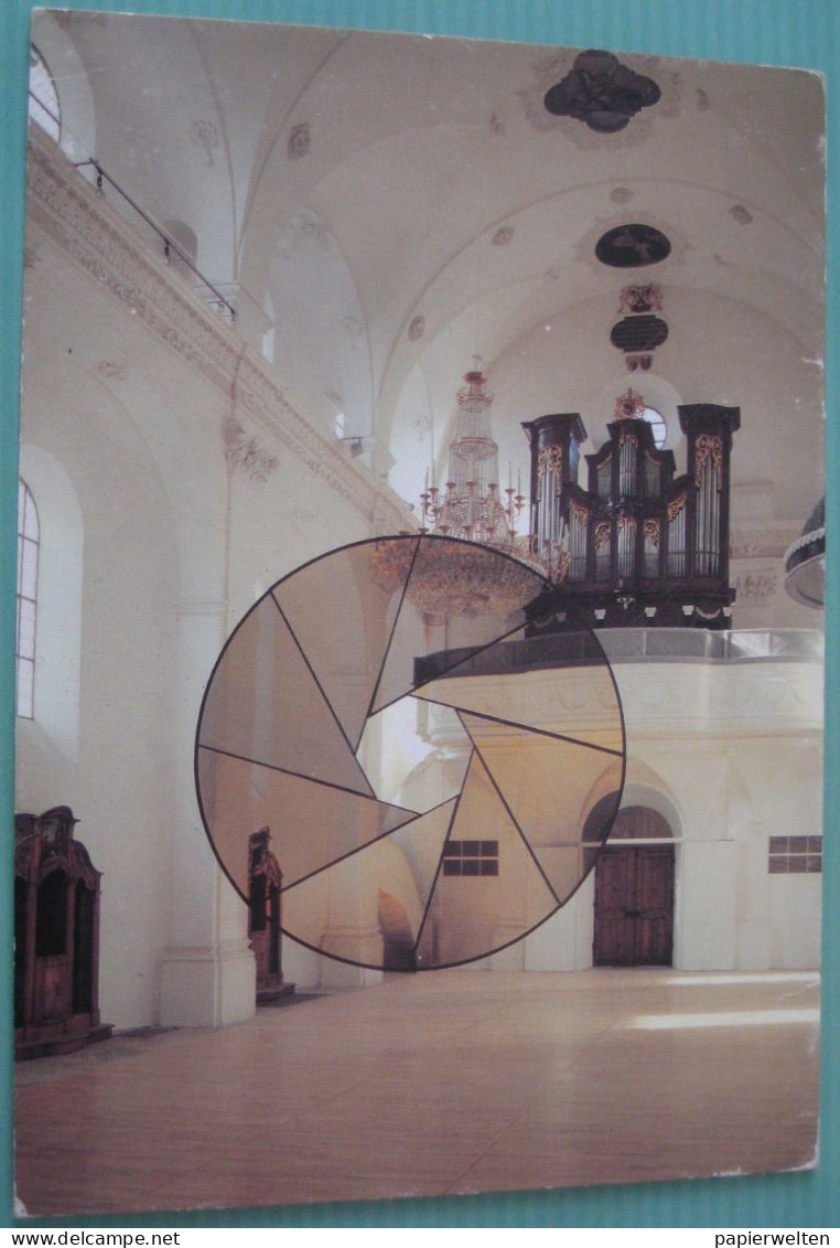 Sion (VS) -  Eglise Des Jesuites / Musée Cantonal Des Beaux-arts: Installation Felice Varini / Orgel - Sion