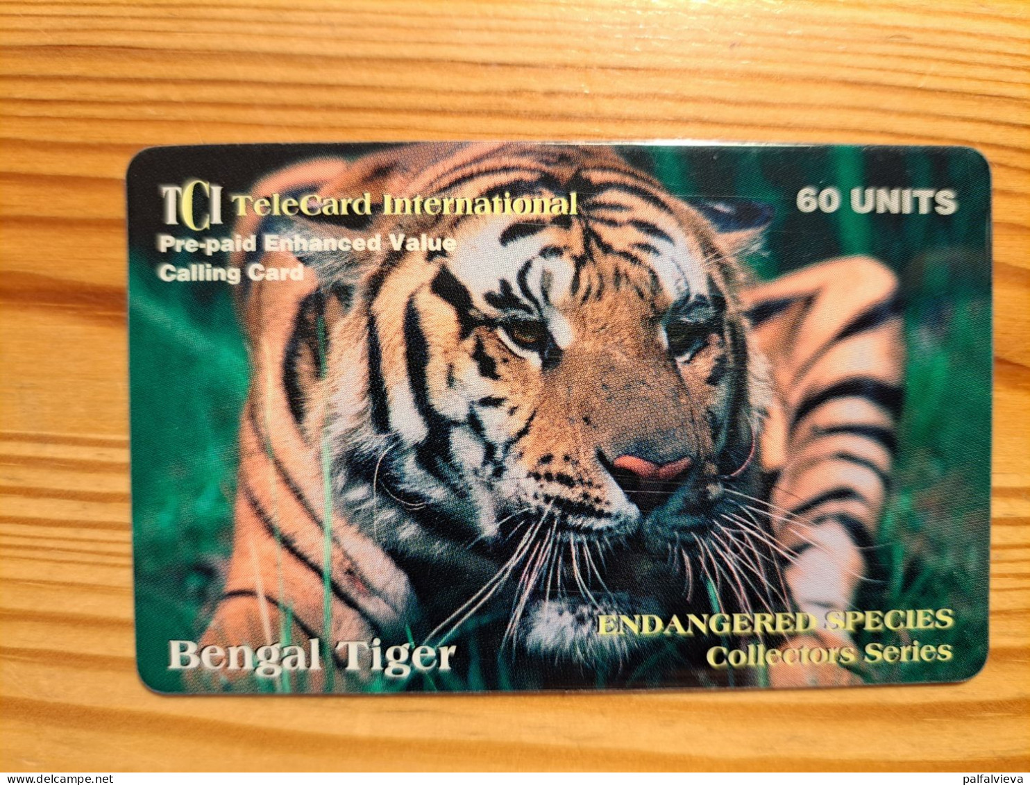 Prepaid Phonecard USA, TCI - Tiger - Other & Unclassified