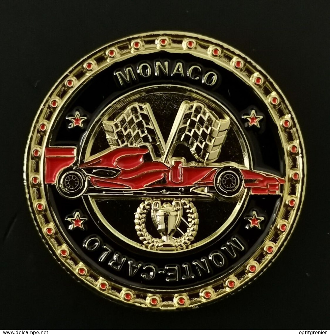 JETON TOURISTIQUE 32 Mm VIP MONACO MONTE CARLO F1 FORMULE 1 / TOKEN - Autres & Non Classés