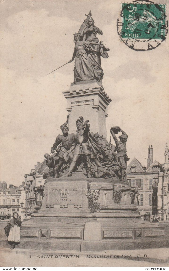 SAINT QUENTIN   Monument Aux Morts - Saint Quentin