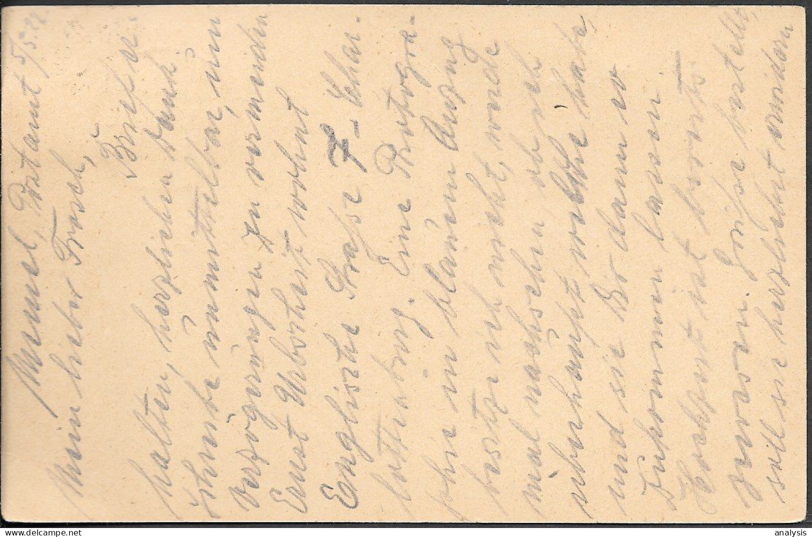 Germany Memel Postcard Mailed To Charlottenburg 1922 - Klaipeda 1923
