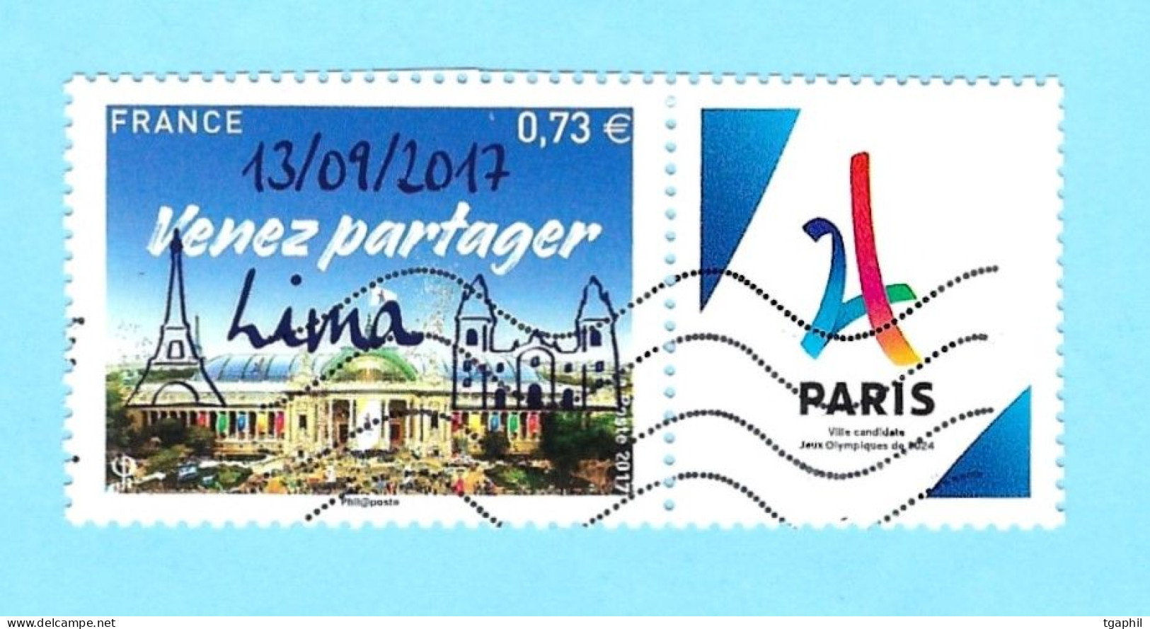 Paris Lima, 5144A - Used Stamps