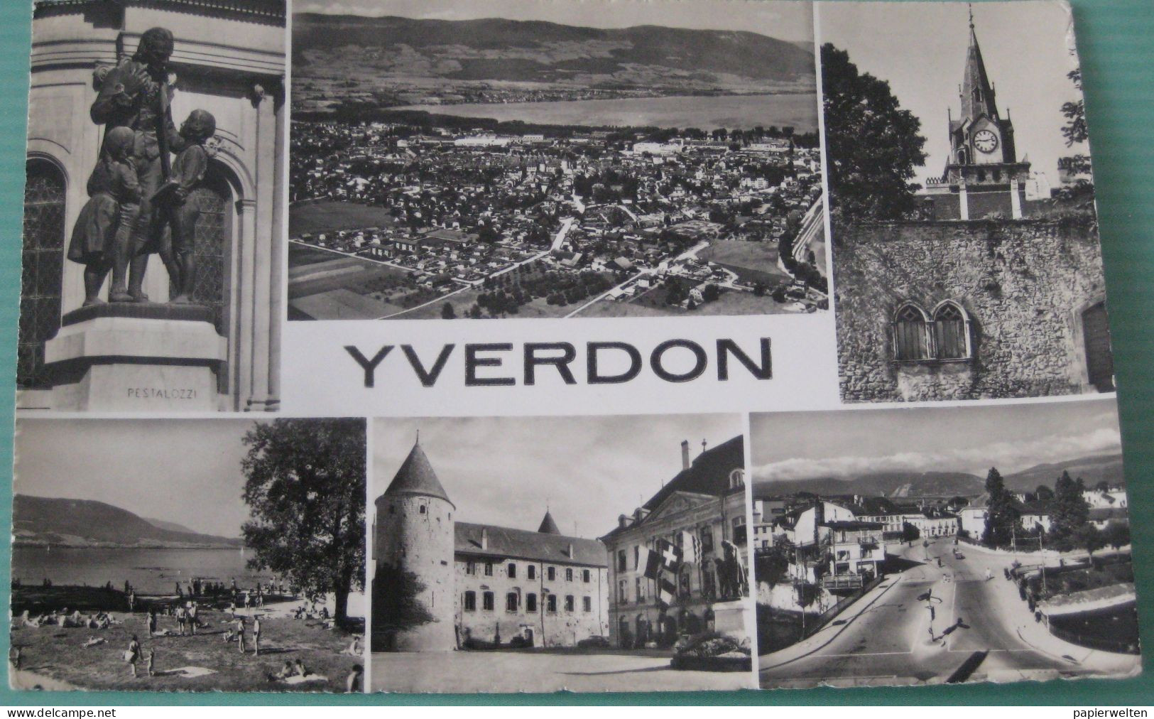 Yverdon-les-Bains (VD) - Mehrbildkarte - Yverdon-les-Bains 