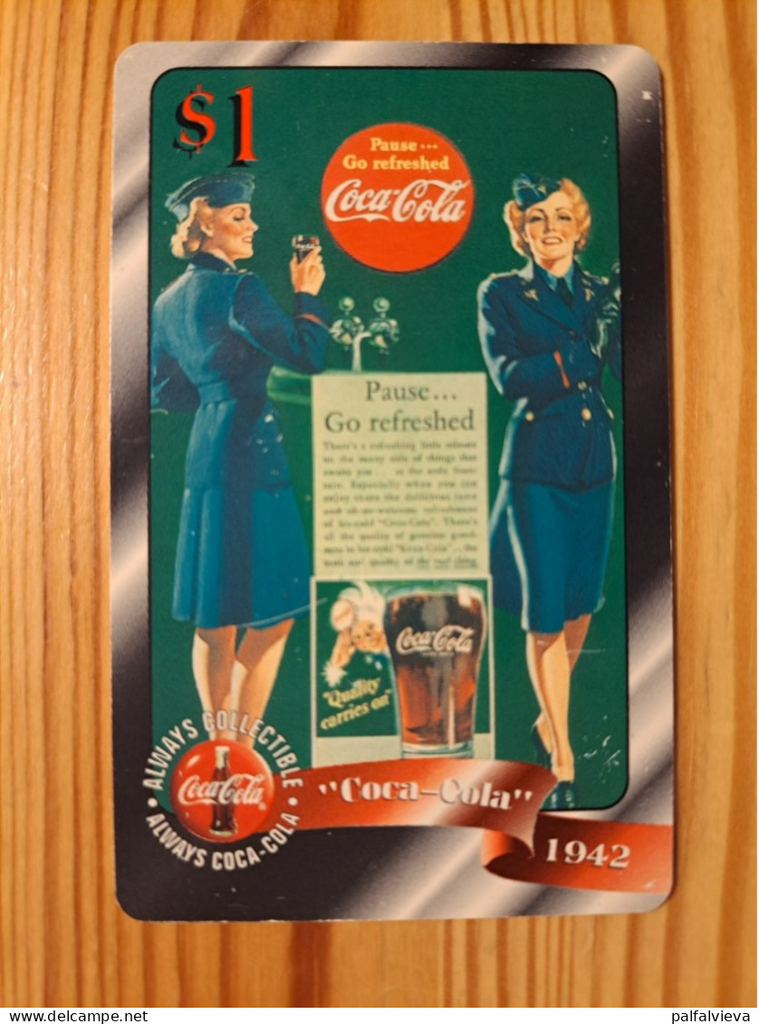Prepaid Phonecard USA, Sprint - Coca Cola - Sprint