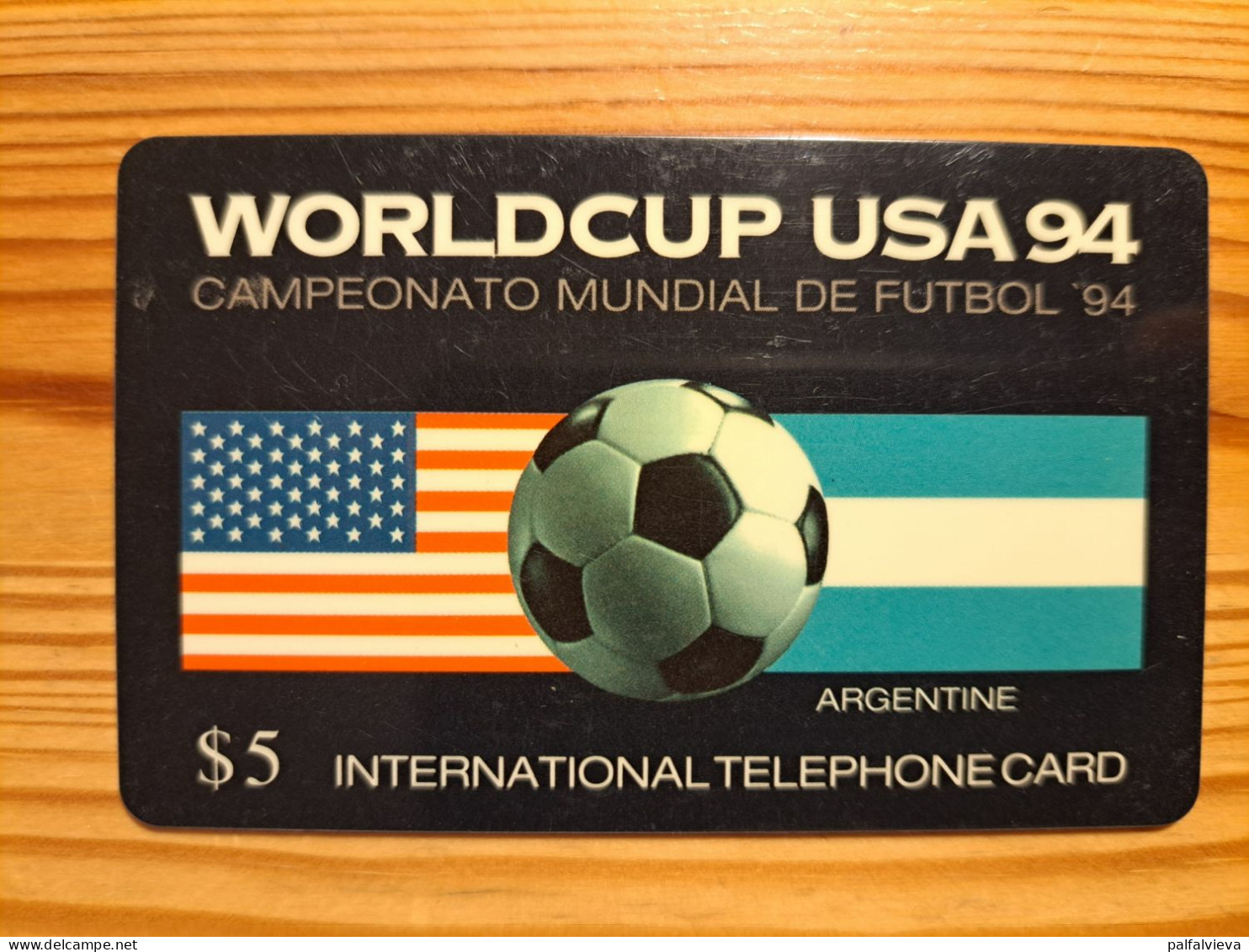 Prepaid Phonecard USA, Global Telecom Network - Football World Cup, Argentine - Other & Unclassified