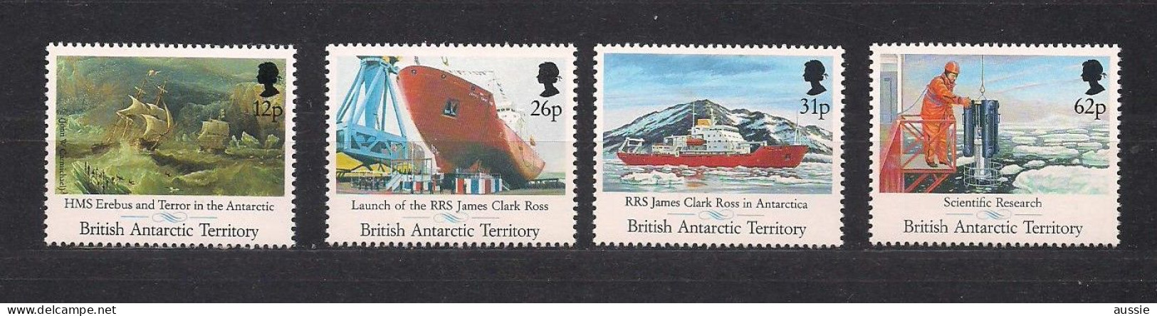 British Antarctic Territory 1991 Yvertn° 205-208 *** MNH  Cote 10 € Bateaux Ships James Clark Ross - Neufs