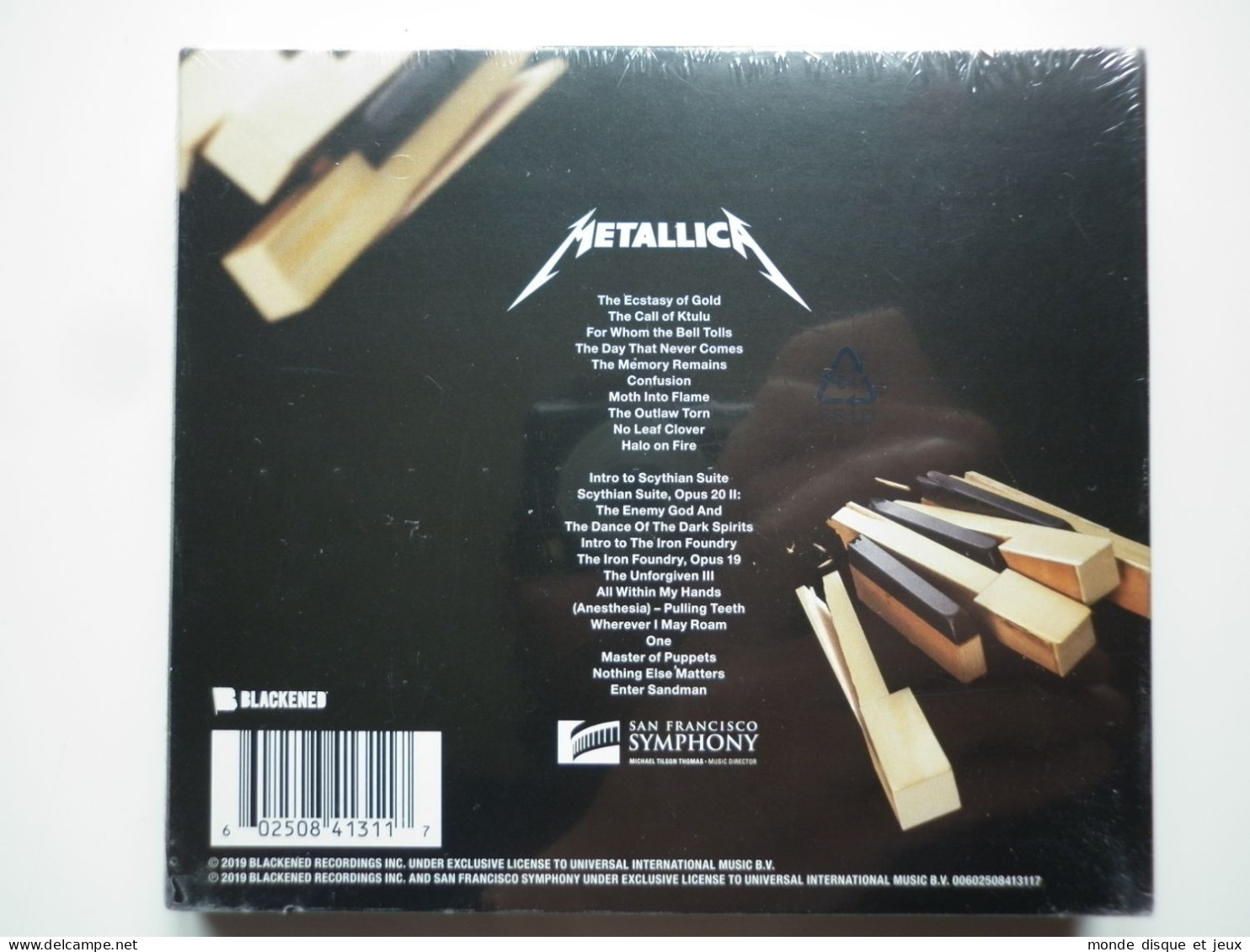 Metallica & San Francisco Double Cd Album Digipack S&M2 - Otros - Canción Francesa