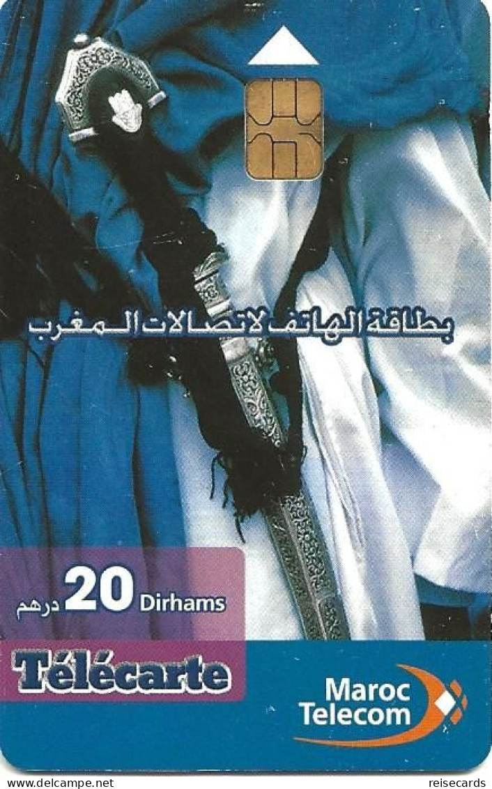 Morocco: Maroc Telecom - 2004 Sword. Mint (chip IN7) - Maroc