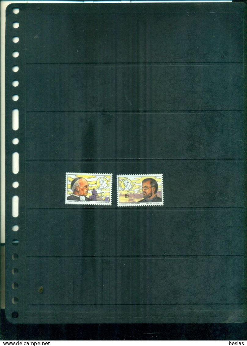 BELGIQUE VISITE DU PAPE JEAN-PAUL II 2 VAL NEUFS A PARTIR DE 0.60 EUROS - Unused Stamps
