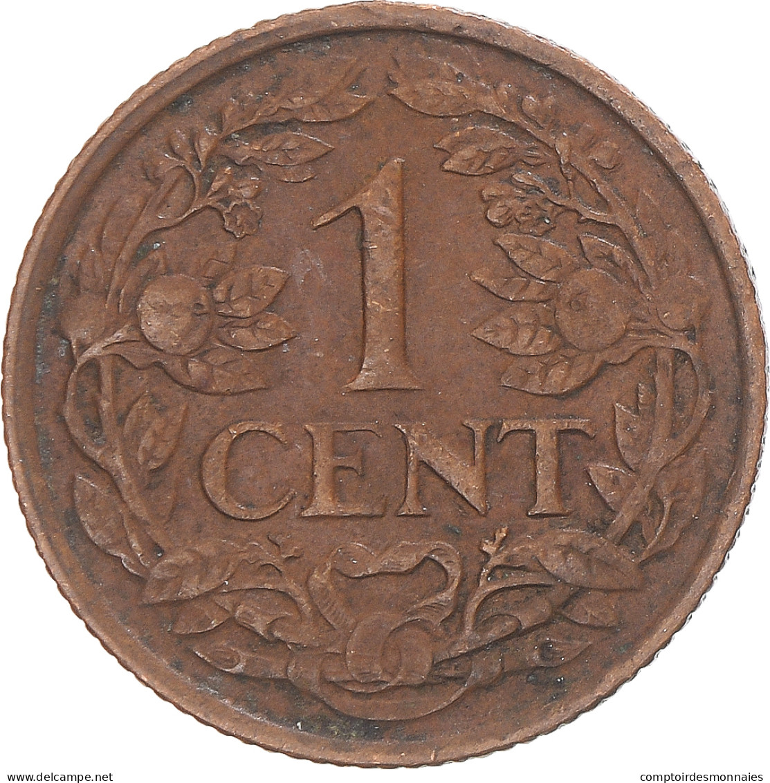 Monnaie, Curaçao, Cent, 1947 - Curacao