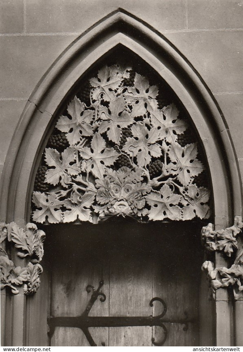 Friedberg/Hessen, Ev.Stadtkirche, Tür Zur Sakristei Ngl #E0398 - Sculpturen