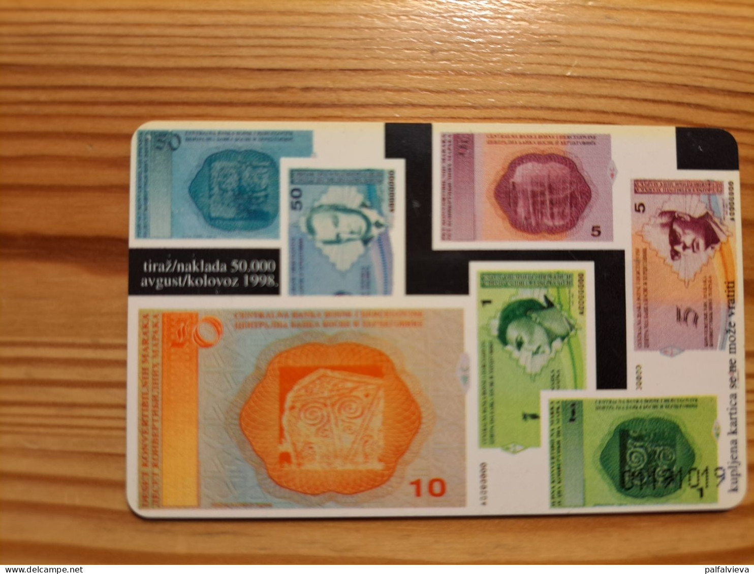 Phonecard Bosnia - Money, Banknote - Bosnien