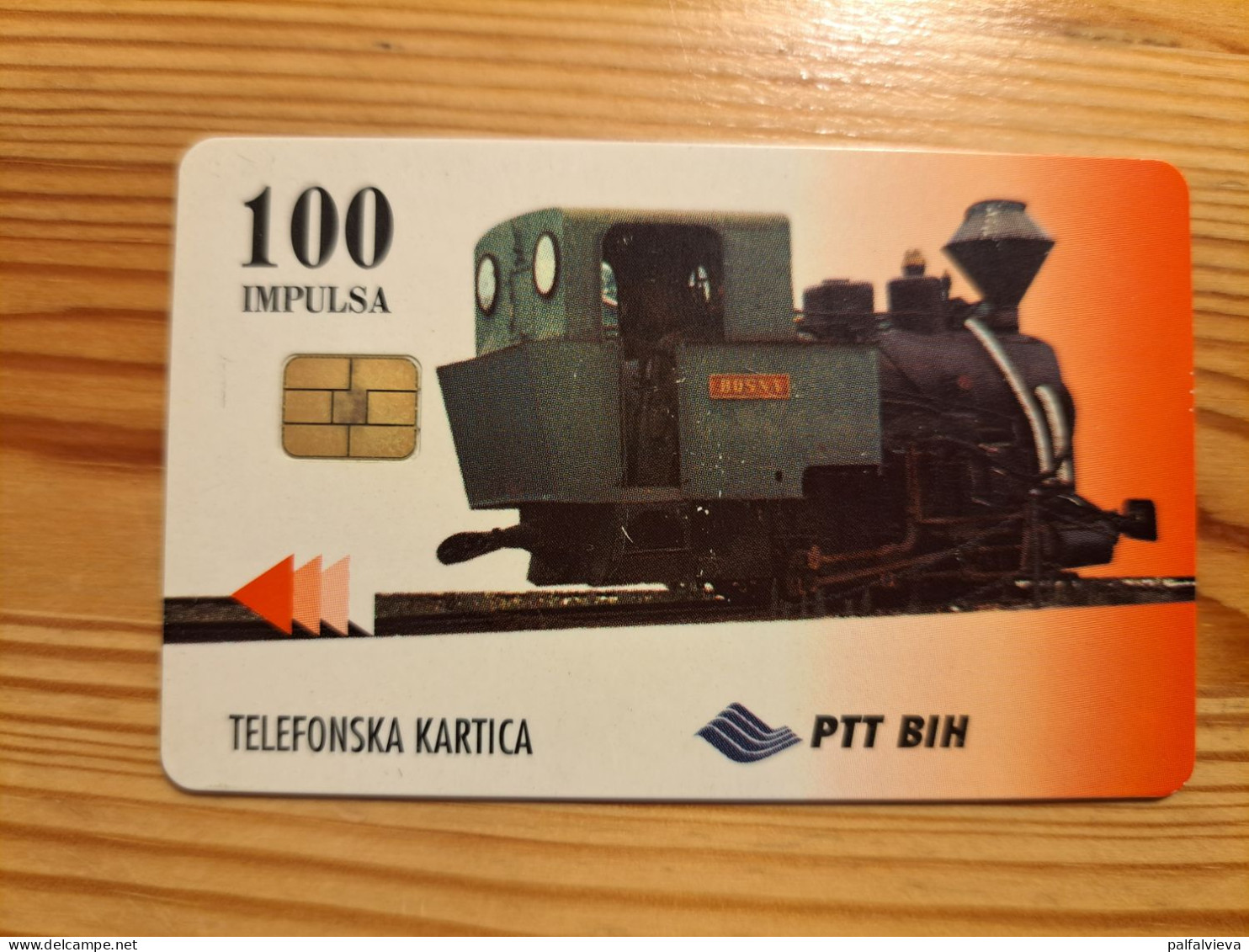 Phonecard Bosnia - Train, Railway - Bosnia
