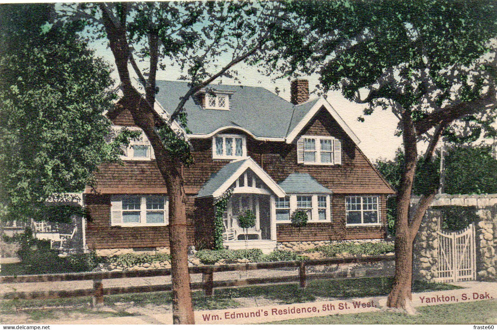 Yankton - Wm . Edmund 's Residence , 5th Street West - Autres & Non Classés
