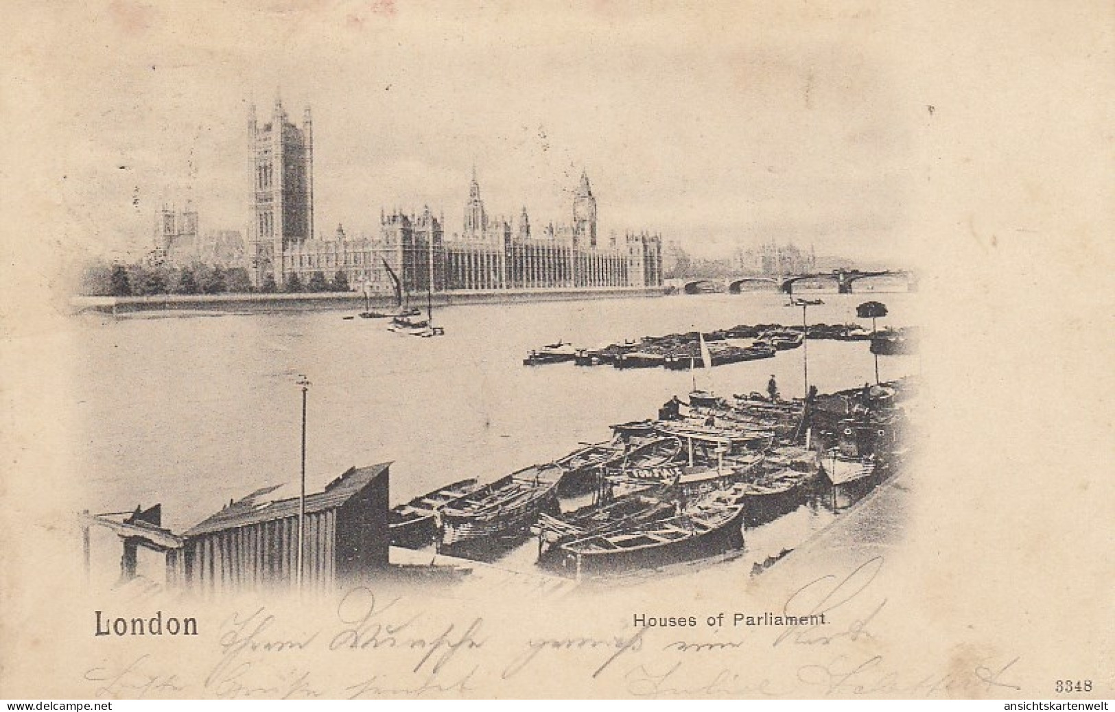 London, Houses Of Parliament Gl1901 #E1902 - Other & Unclassified