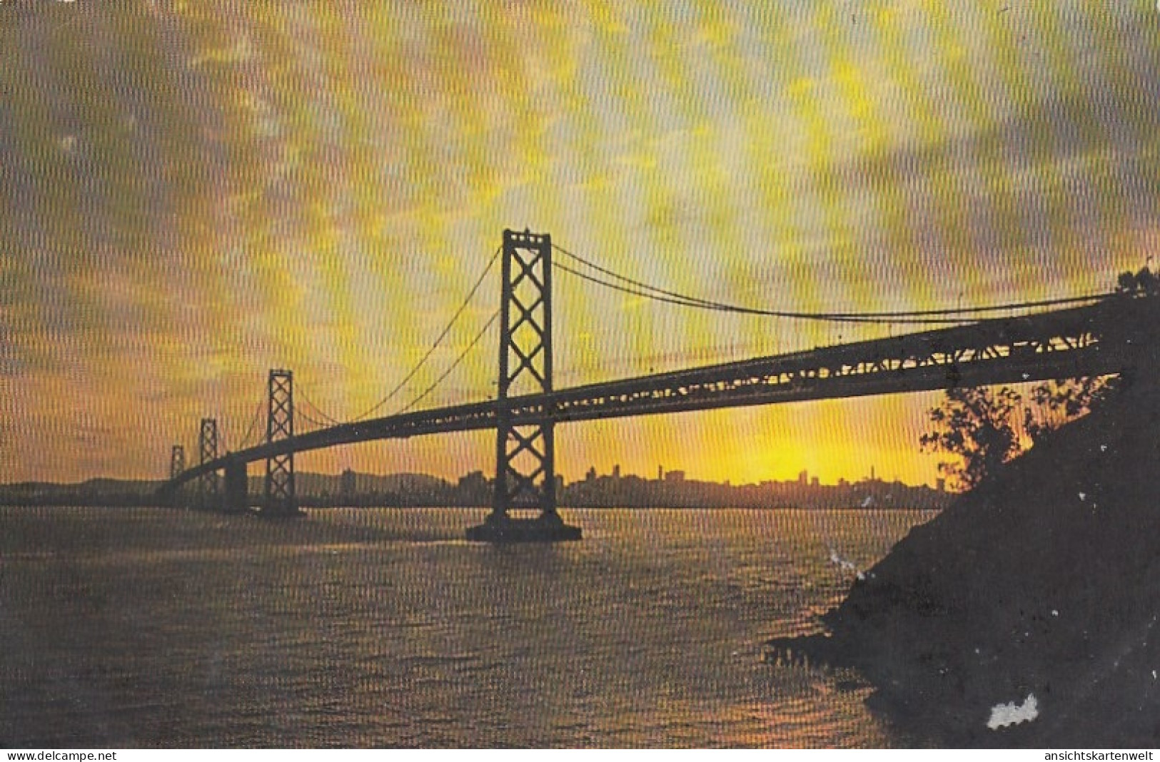 San Francisco, Oakland Bay Bridge Gl1965 #E2058 - Andere & Zonder Classificatie