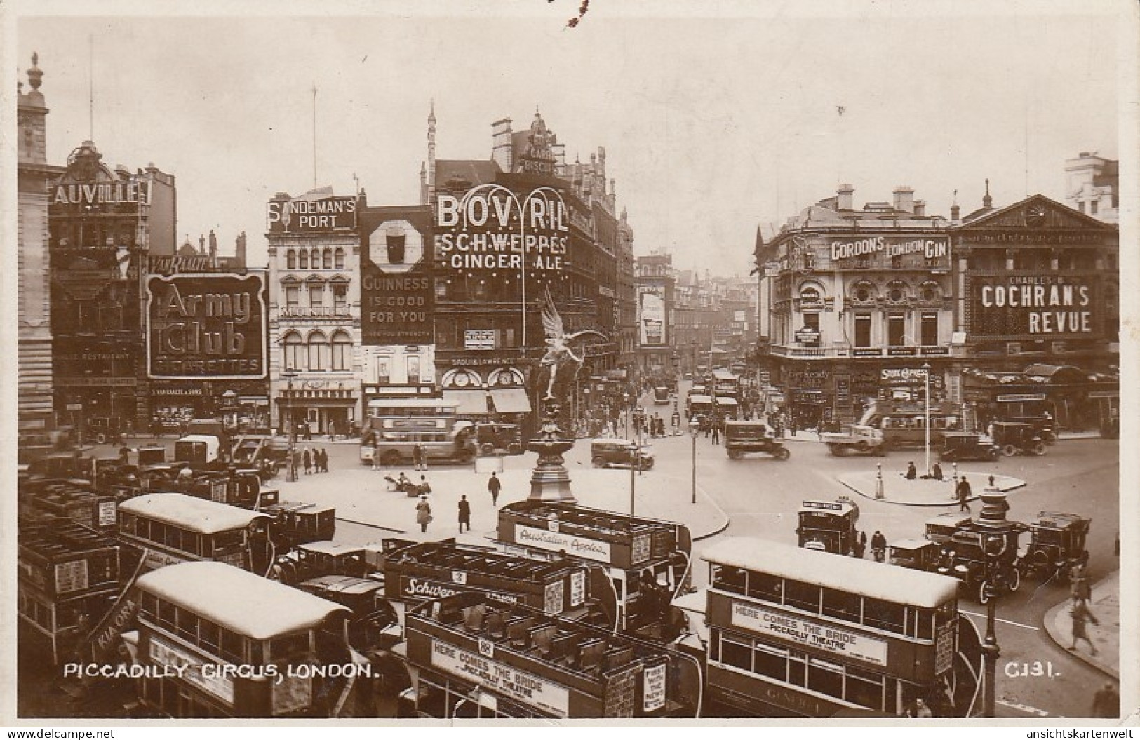 London, Piccadilly Circus Gl1932 #E1894 - Otros & Sin Clasificación