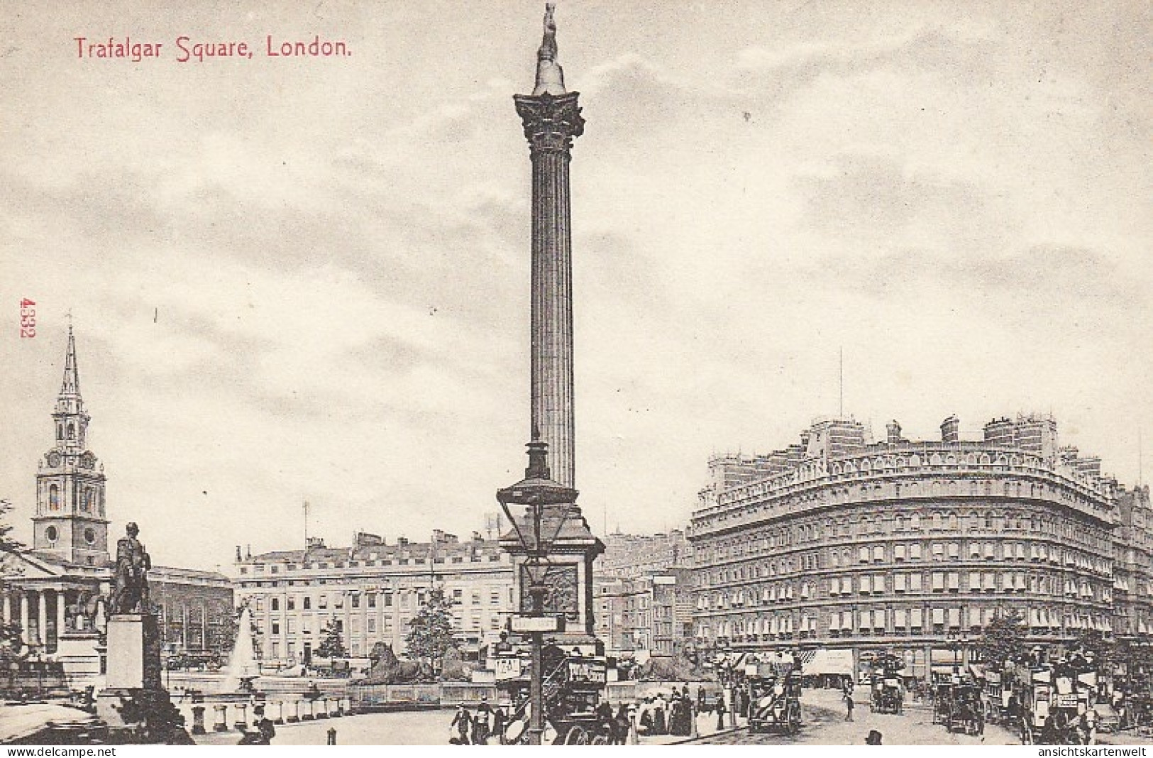 London, Trafalgar Square Ngl #E1895 - Other & Unclassified