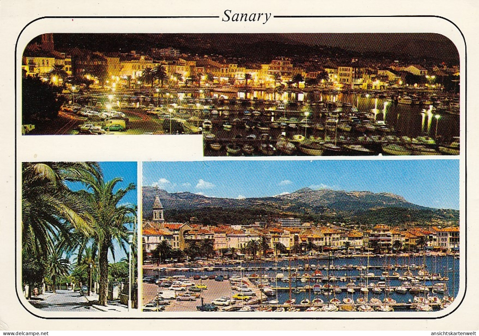 Sanary (Var) Mehrbildkarte Gl1989 #E1469 - Sanary-sur-Mer