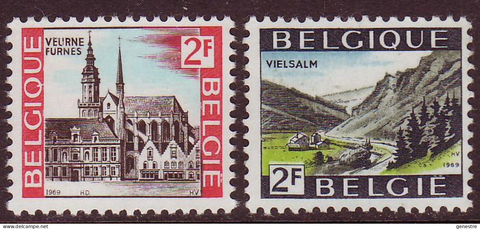 Belgique - 1969 - COB 1503 à 1504 ** (MNH) - Unused Stamps