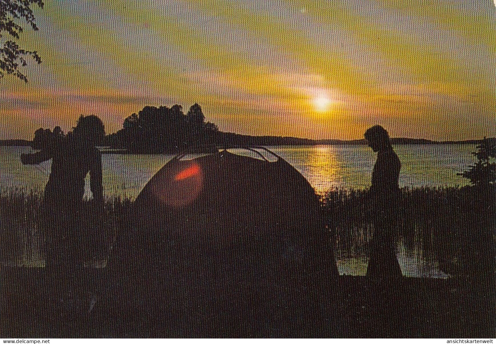 Zelten An Einem See In Finnland Ngl #E2601 - Finland