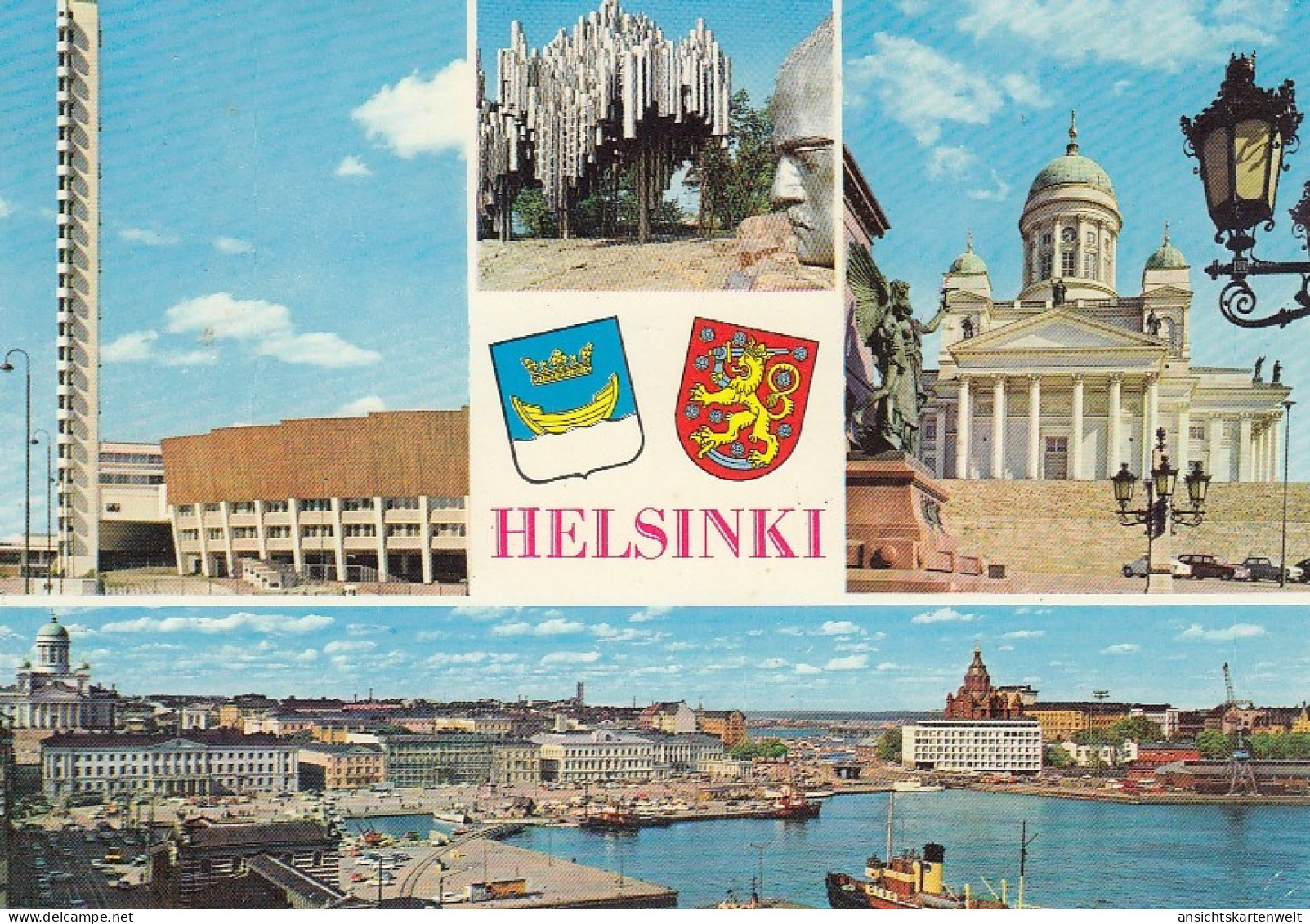 Helsinki, Mehrbildkarte Gl1975 #E2604 - Finlande