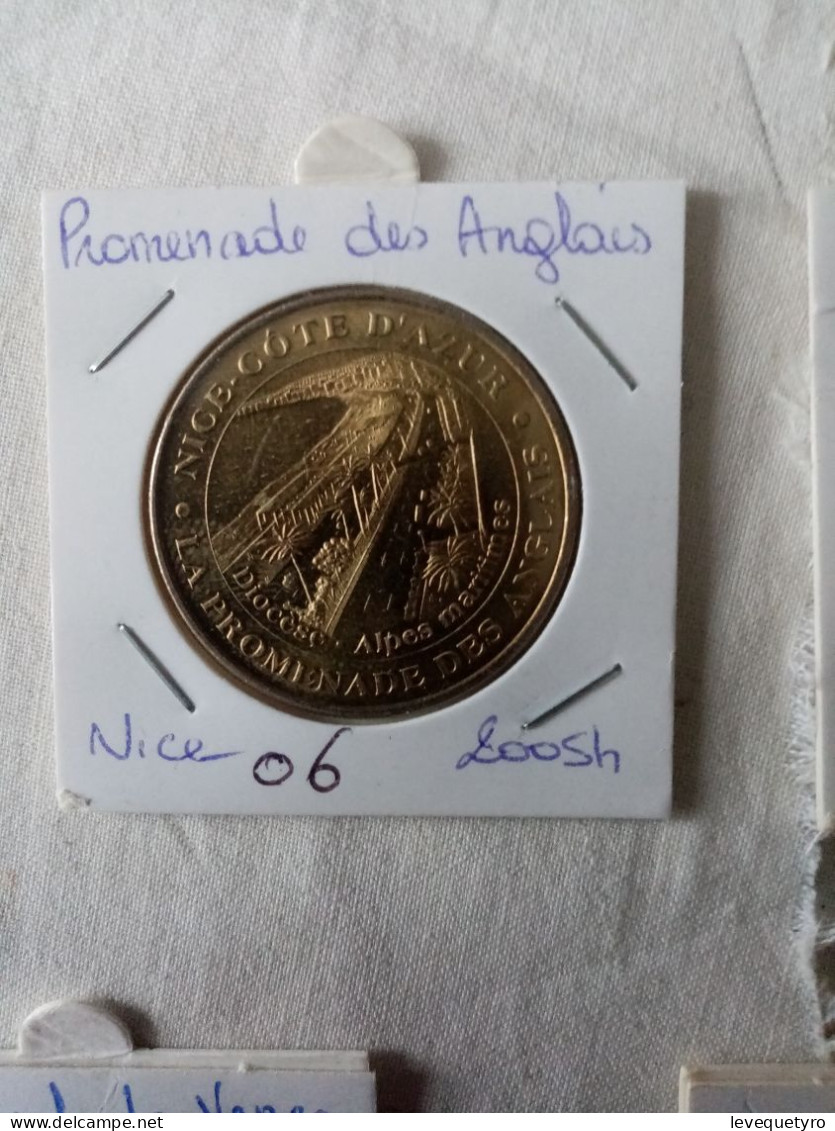 Médaille Touristique Monnaie De Paris 06 Nice Promenade Des Anglais 2005 - 2005