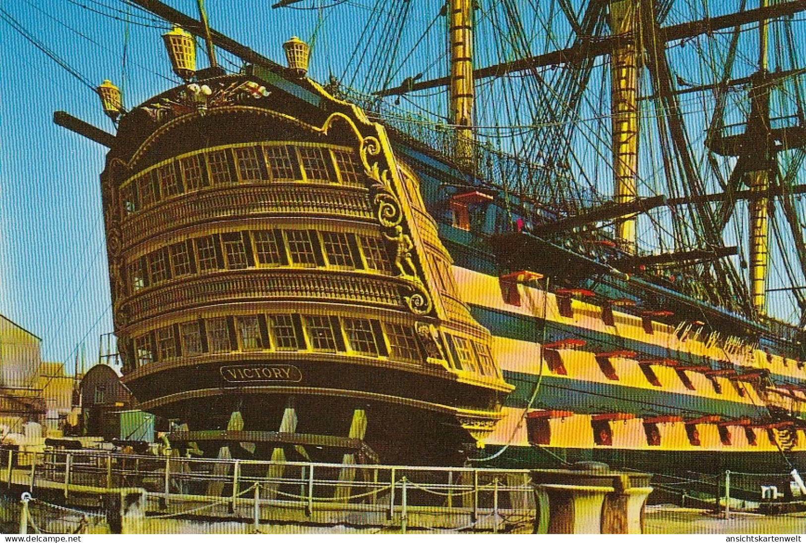 England: H.M.S. Victory, The Ship Of Nelson Ngl #E3275 - Autres & Non Classés
