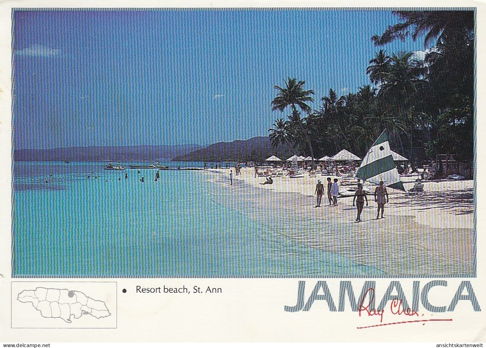 JA Resort Beach, St.Ann Gl1992 #E4035 - Autres & Non Classés